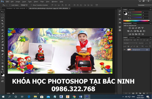 Khóa học photoshop tại Bắc Ninh