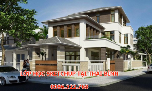 Lớp học sketchup tại Thái Bình
