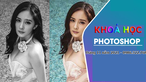 Tuyển sinh lớp học photoshop tháng 11 năm 2021