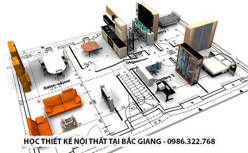 Học thiết kế nội thất tại Bắc Giang