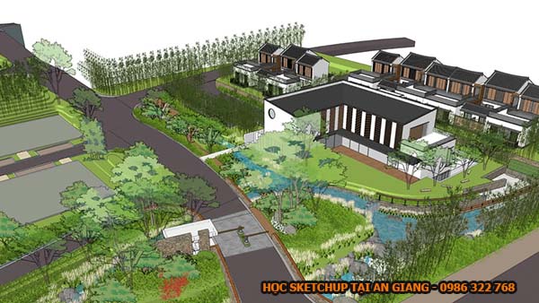 Khóa học sketchup tại An Giang
