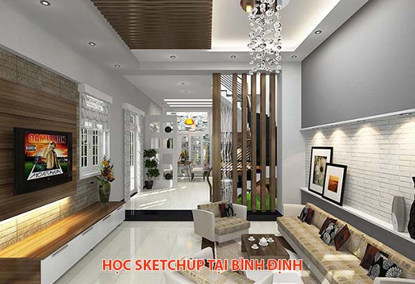 Khóa học sketchup tại Bình Định