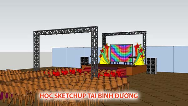 Khóa học sketchup tại Bình Dương