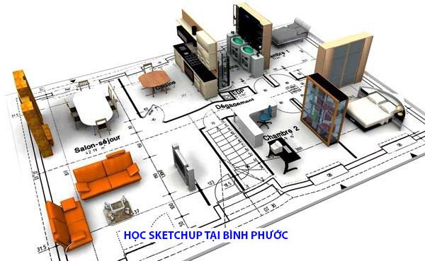 Khóa học sketchup tại Bình Phước