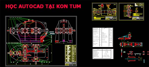 Khóa học autocad tại Kon Tum
