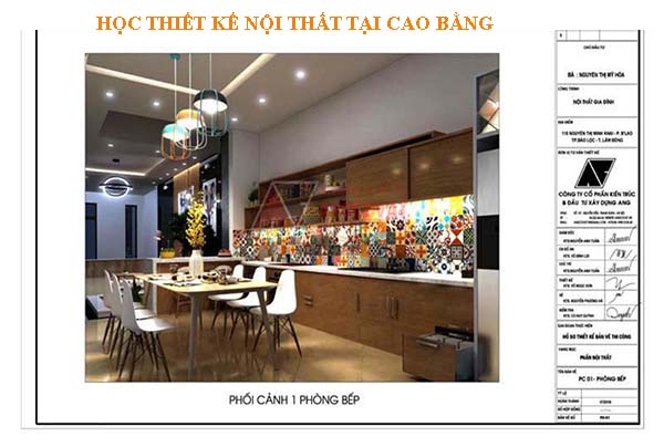 Học thiết kế nội thất tại Cao Bằng