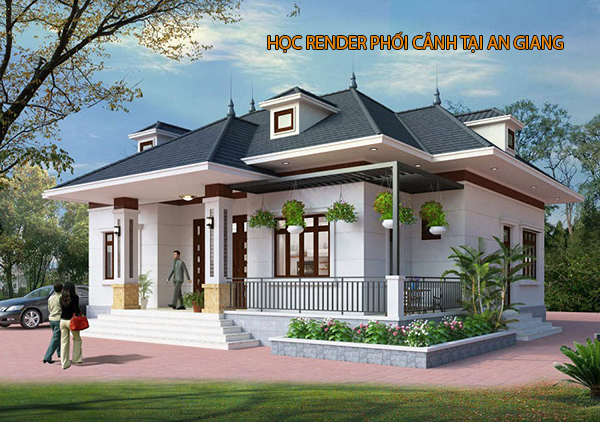 Khóa học render phối cảnh tại An Giang