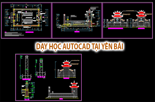 Dạy học Autocad tại Yên Bái