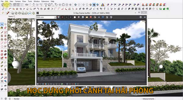 Học dựng phối cảnh nội thất tại Hải Phòng