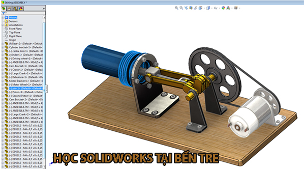 Khóa học Solidworks tại Bến Tre