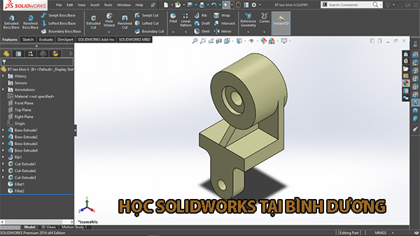 Khóa học Solidworks tại Bình Dương
