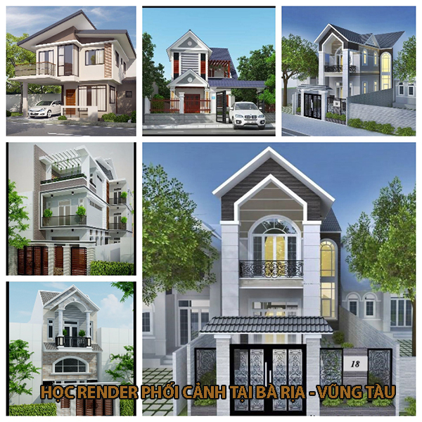 Khóa học render phối cảnh tại Bà Rịa – Vũng Tàu