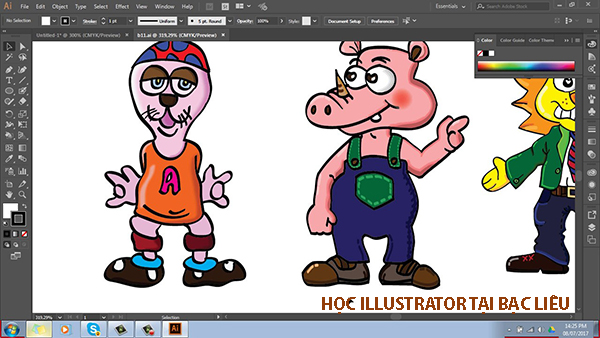 ​​​​​​​Khóa học Illustrator tại Bạc Liêu