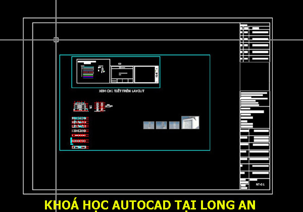 Khóa học autocad tại Long An