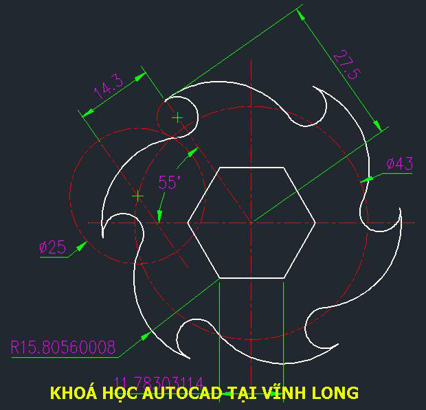 Khóa học Autocad tại Vĩnh Long