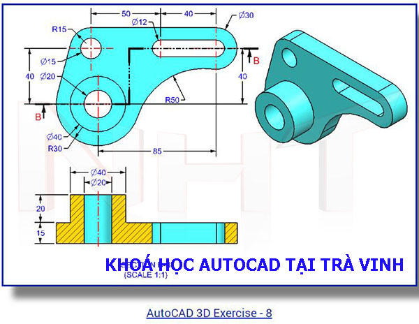 Khóa học Autocad tại Trà Vinh