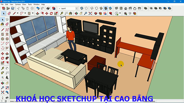 Khóa học sketchup tại Cao Bằng