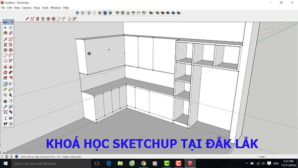 Khóa học sketchup tại Đăk Lăk