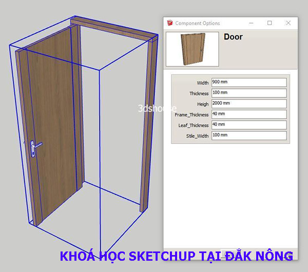 Khóa học sketchup tại Đăk Nông
