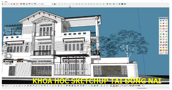 Khóa học sketchup tại Đồng Nai