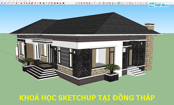 Khóa học Sketchup tại Đồng Tháp