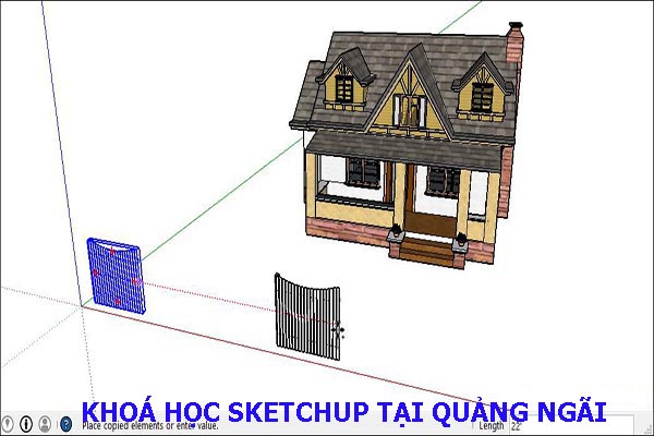 Khóa học sketchup tại Quảng Ngãi