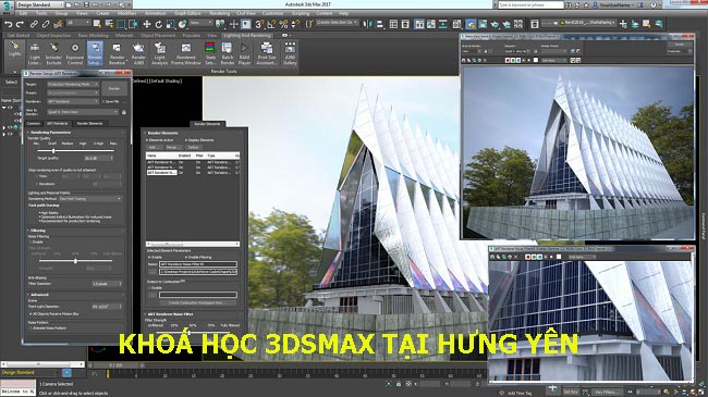 Khóa học 3ds max tại Hưng Yên