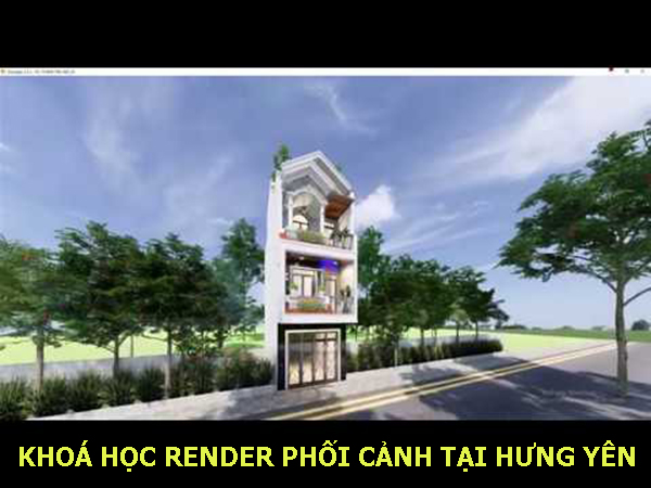Khóa học render phối cảnh tại Hưng Yên