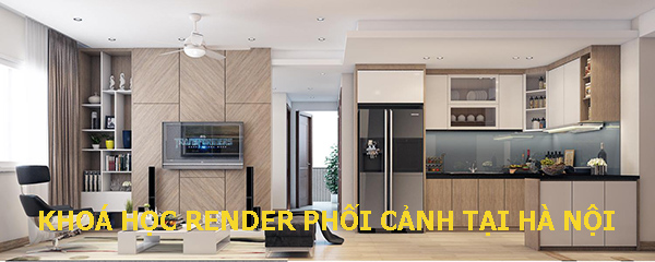 Khóa học render phối cảnh tại Hà Nội
