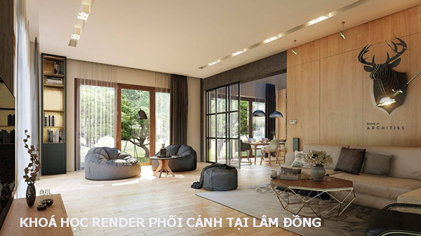 Khóa học render phối cảnh tại Lâm Đồng