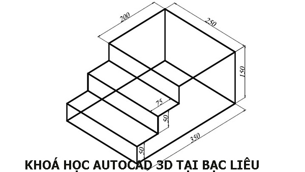 Khóa học Autocad 3D tại Bạc Liêu.