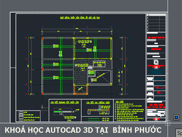 Khóa học Autocad 3D tại Bình Phước