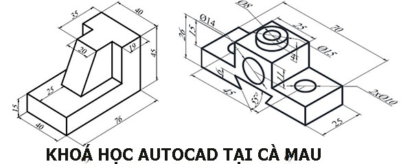 Khóa học Autocad 3D tại Cà Mau.