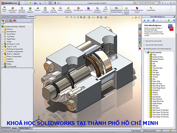 Khóa học Solidworks tại Thành Phố Hồ Chí Minh