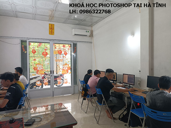 Khóa học Photoshop tại Hà Tĩnh