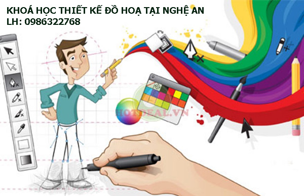 Khóa học thiết kế đồ hoạ tại Nghệ An