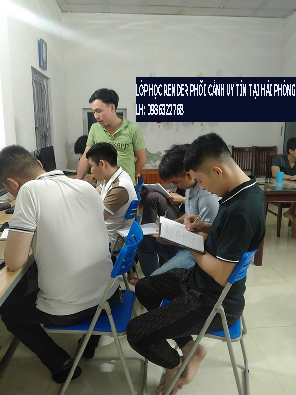Học render phối cảnh uy tín nhất tại Hải Phòng