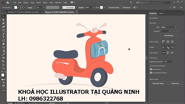 Khóa học Illustrator tại Quảng Ninh