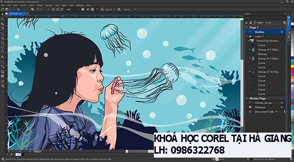 Khóa học Corel Draw tại Hà Giang