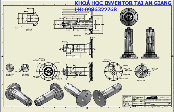 Khóa học Autodesk inventor tại An Giang