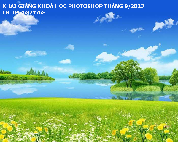 Khai giảng khóa học photoshop tháng 8 năm 2023