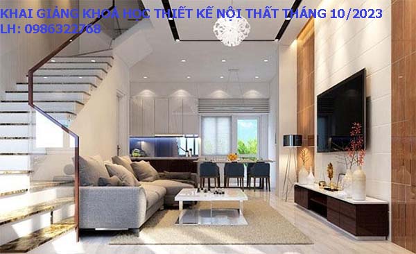 Khai giảng khoá học thiết kế nội thất tháng 10 năm 2023. 
