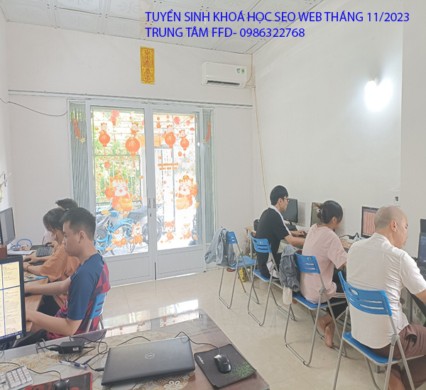 Tuyển sinh lớp học SEO tháng 11 năm 2023