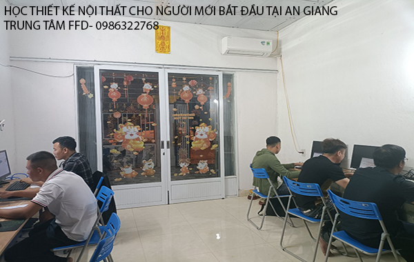 Học thiết kế nội thất cho người mới bắt đầu tại An Giang.