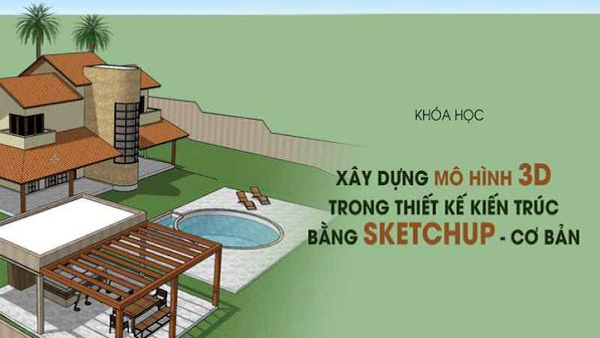 Học Sketchup tại Hoà Bình. 