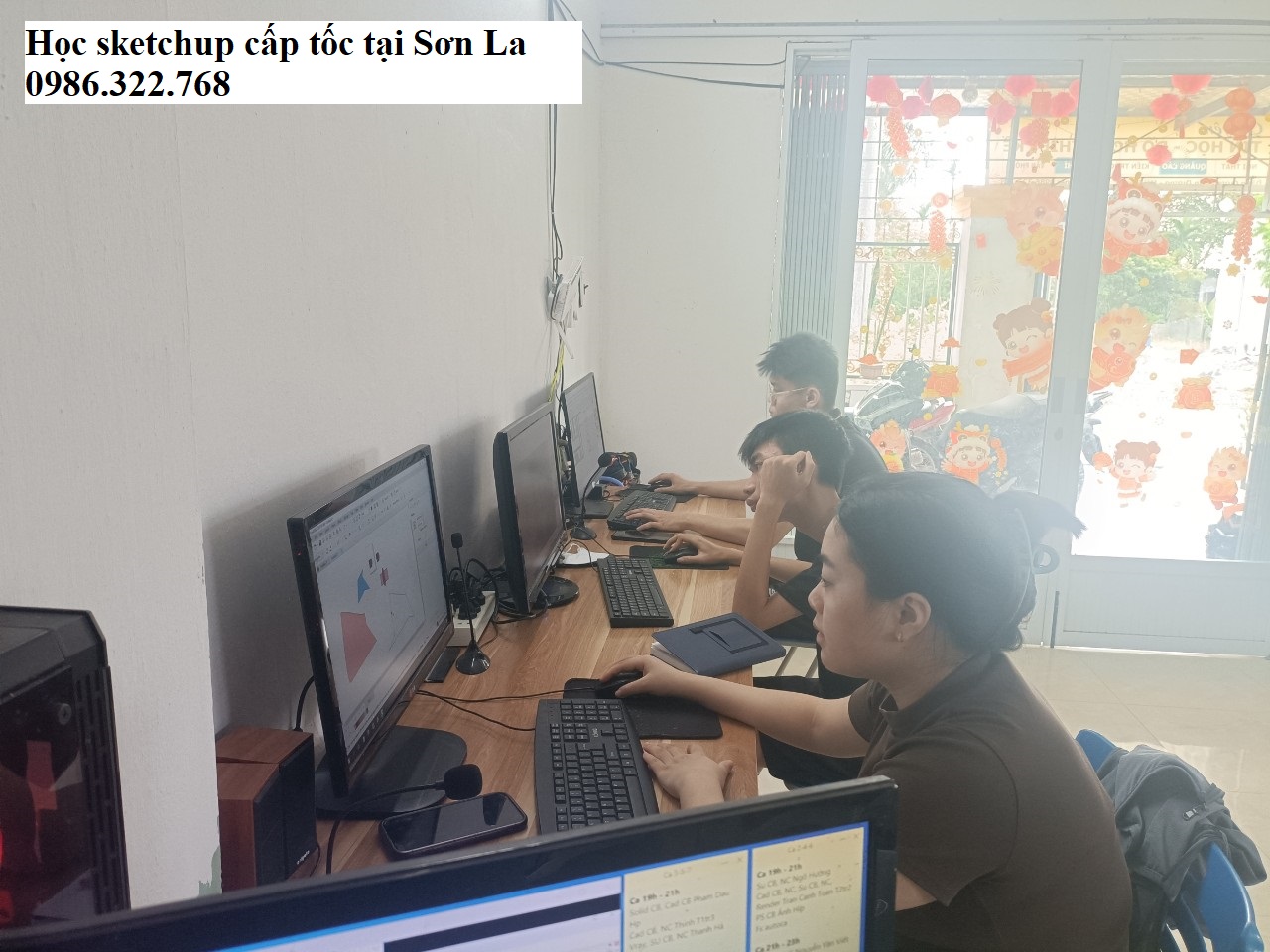 Học sketchup cấp tốc tại Sơn La