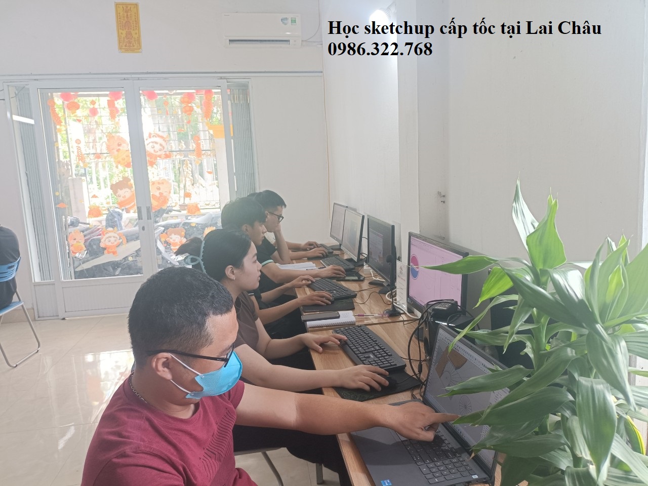 Học sketchup cấp tốc tại Lai Châu