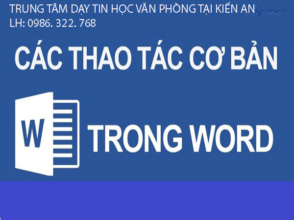 Trung tâm dạy tin học văn phòng tại Kiến An- Hải Phòng