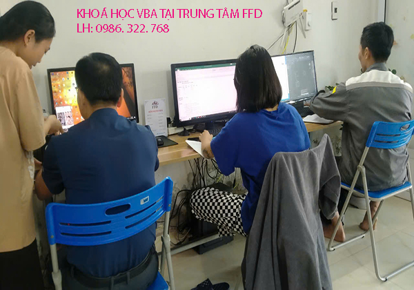 Khoá Học VBA Trong Exel- TRung Tâm FFD
