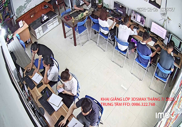 Khai giảng khoá học 3Dsmax tháng 7 năm 2025
